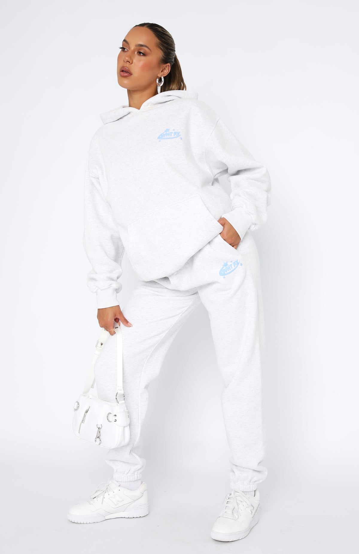 White best sale star sweatpants