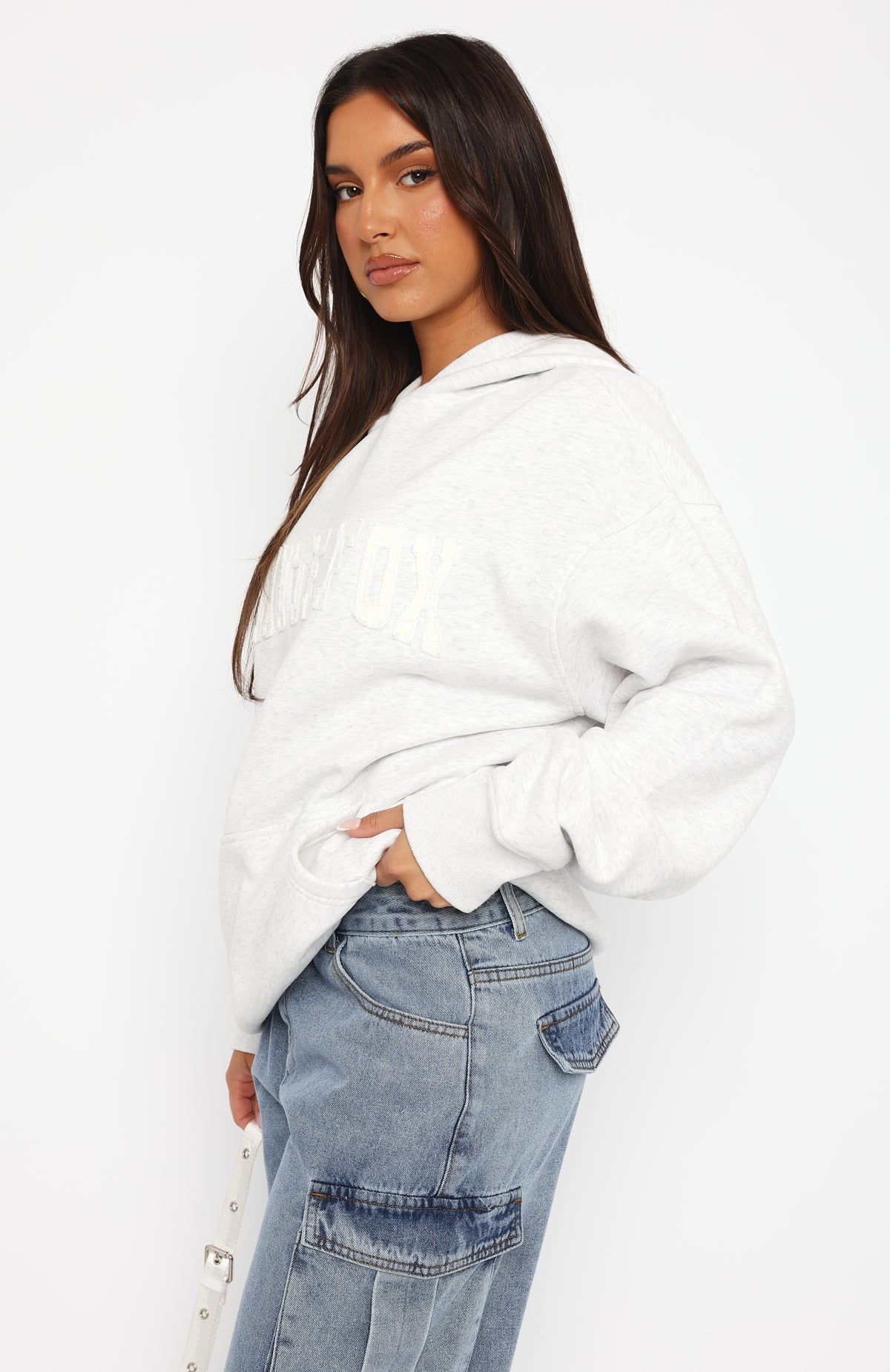 The New Standard Oversized Hoodie Grey Marle