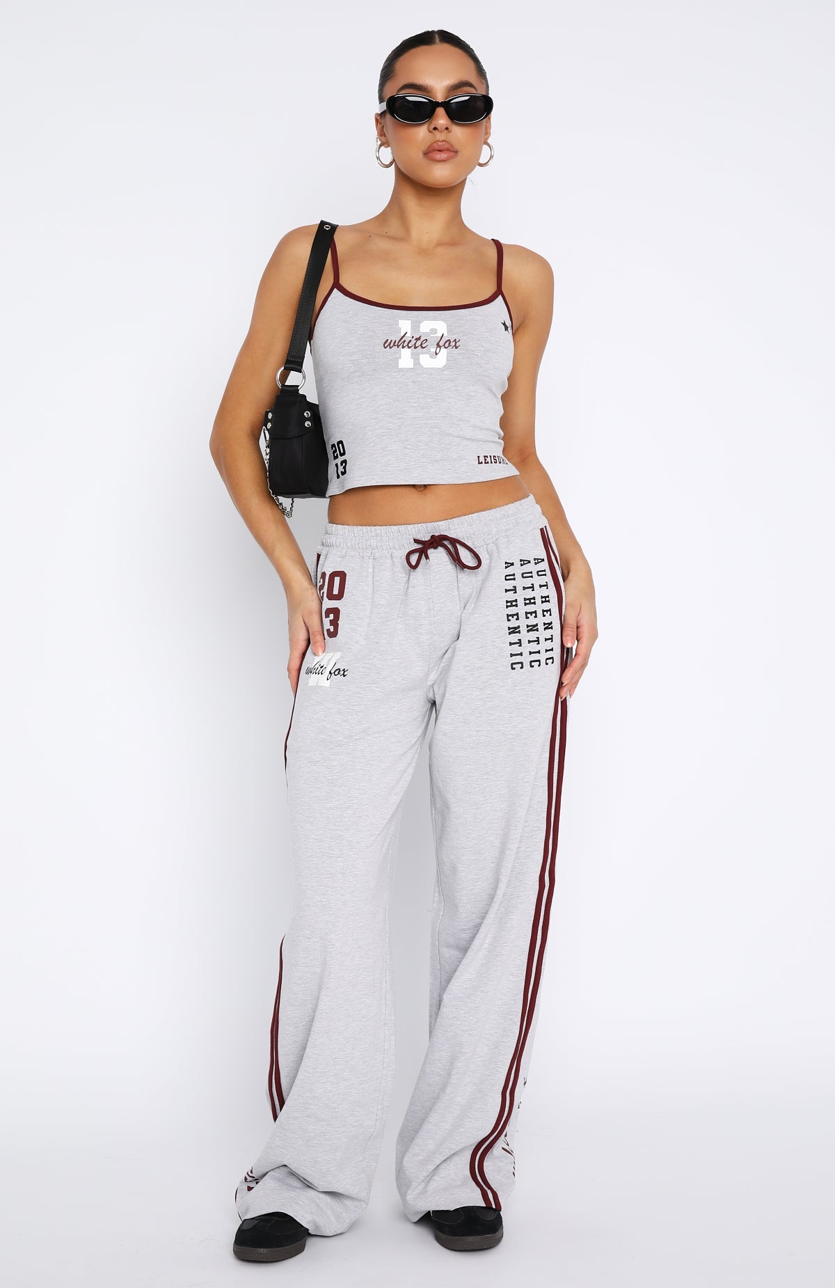 All Star Season Track Pants Grey Marle