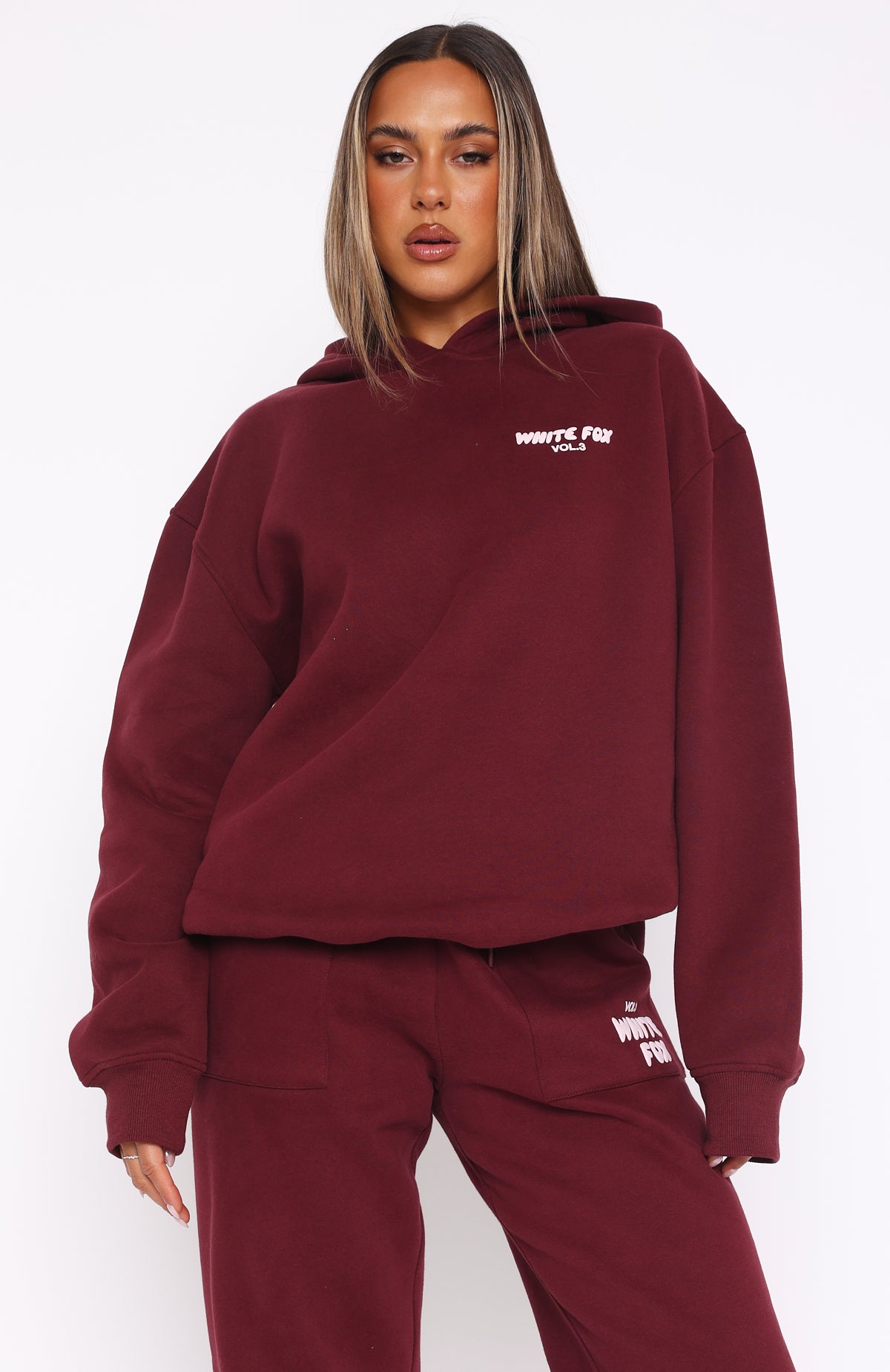 Offstage Oversized Tee Red Velvet