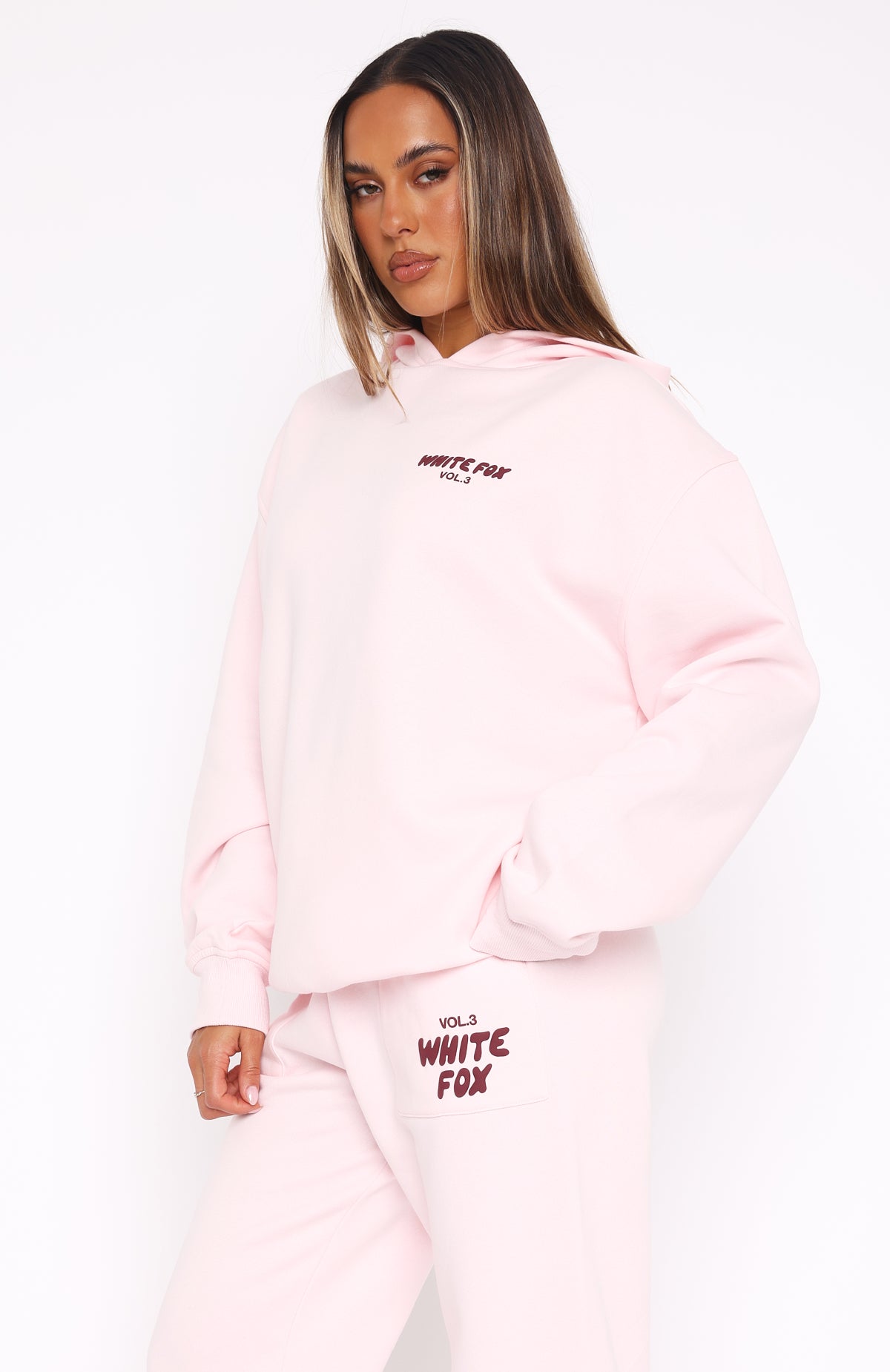 【FOXEY】フーディストール Capuche" White" Foxie Hoodie – White - foxie.in