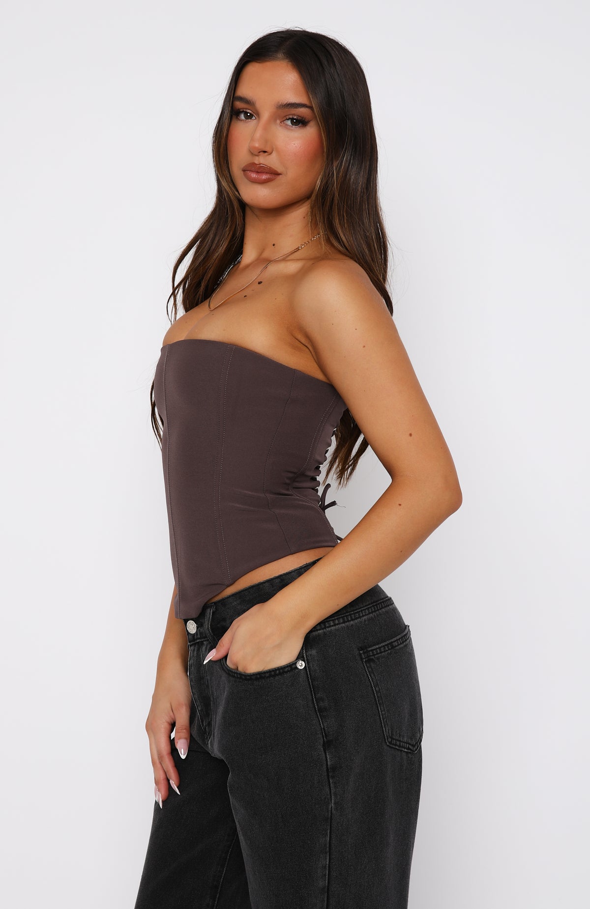 Let It Go Strapless Bustier Savannah Fusion