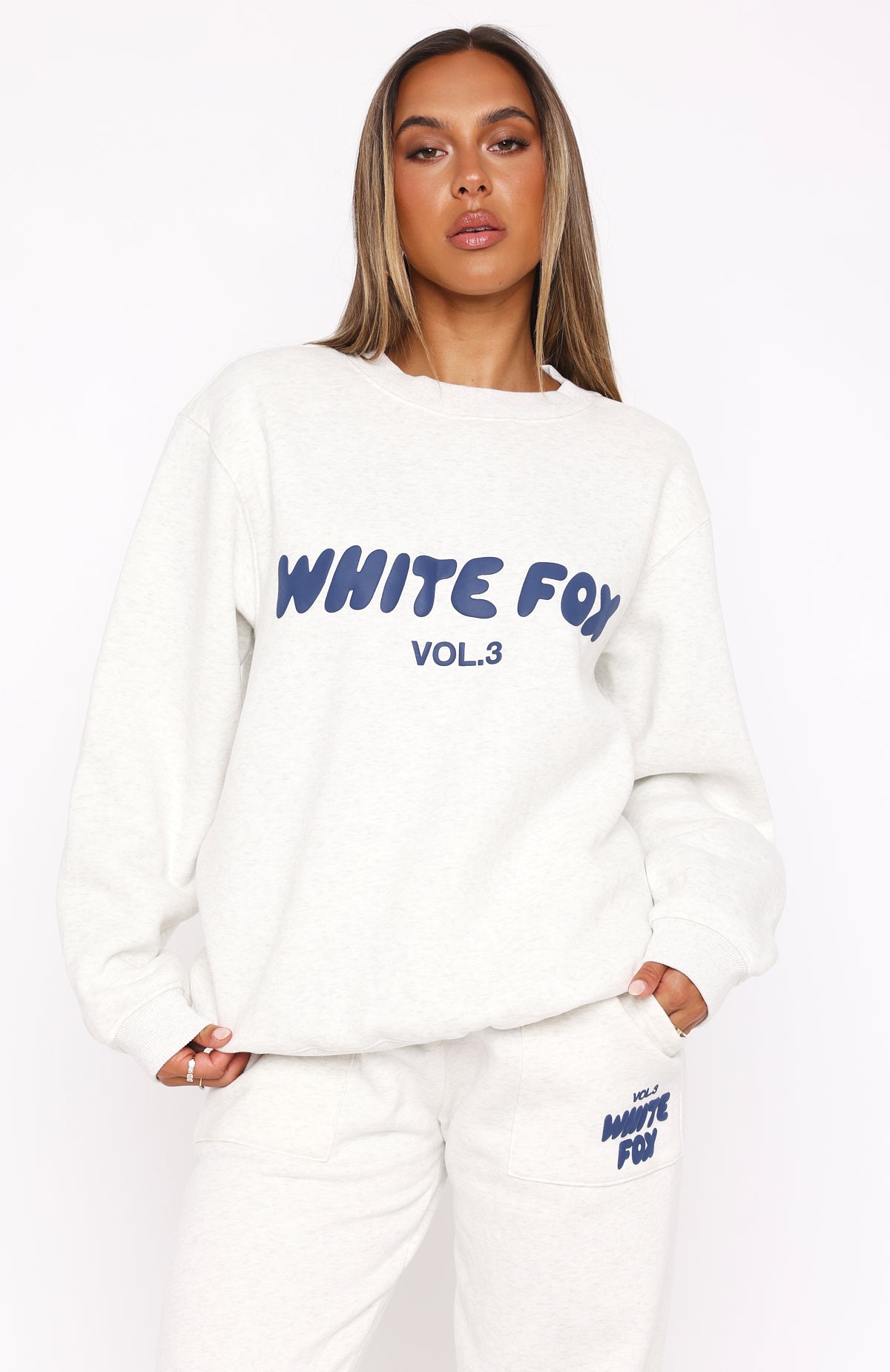 Offstage Sweater Mineral Grey | White Fox Boutique UK
