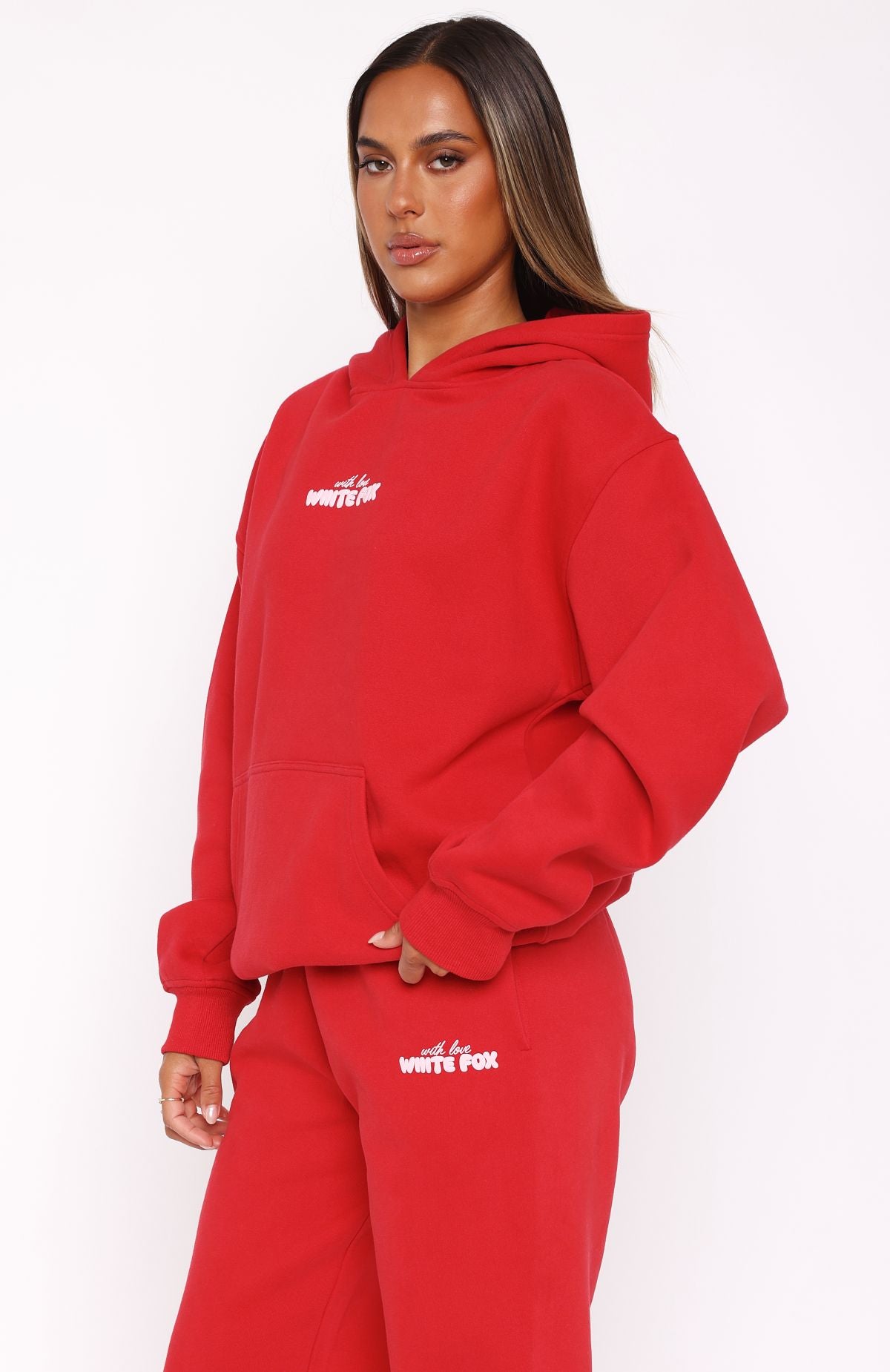 Wine YSLOVE Oversized Hoodie main image 1