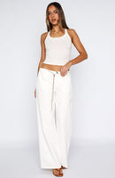 Never Really Over Pants White