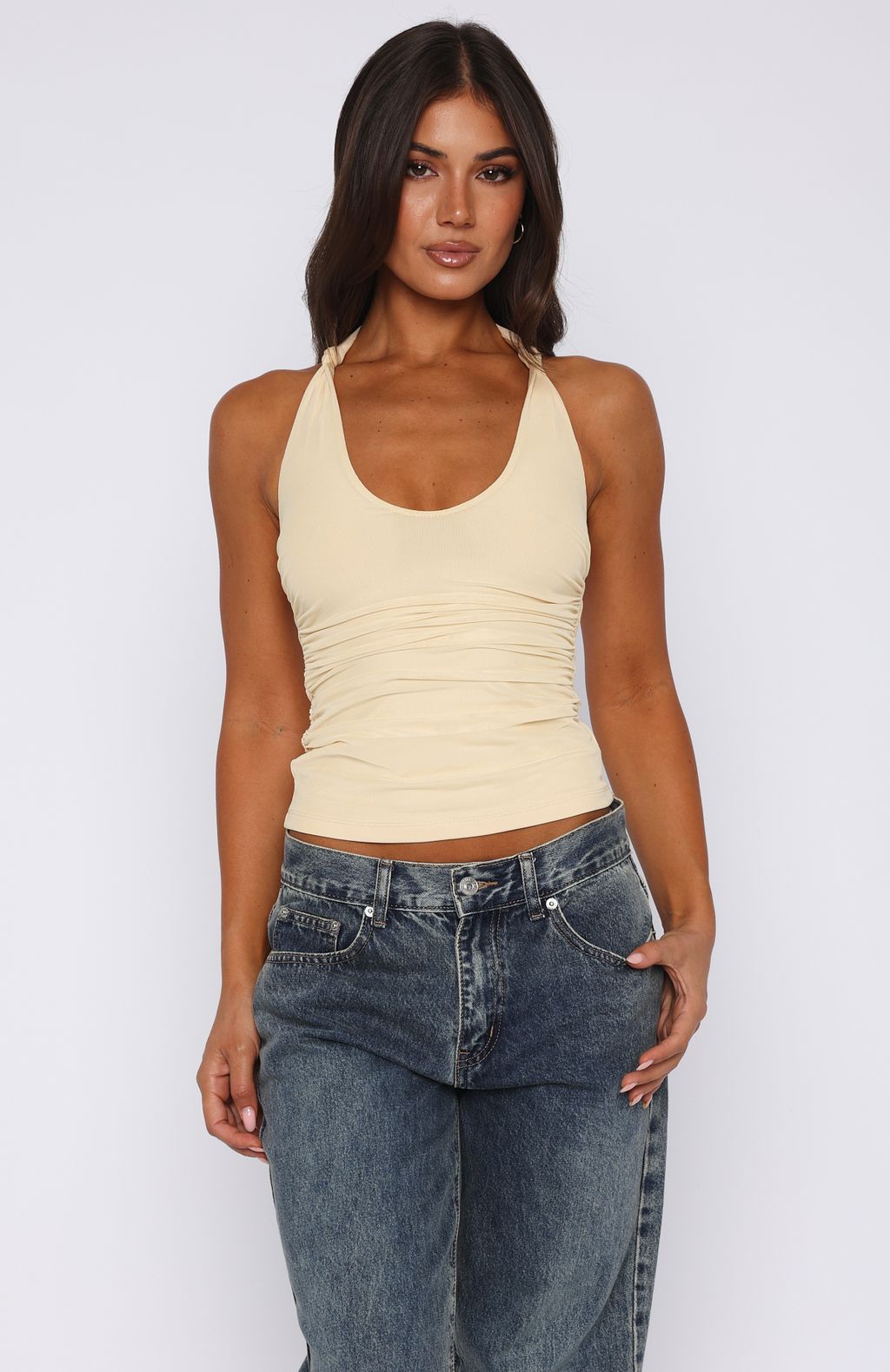 Honey Top in White