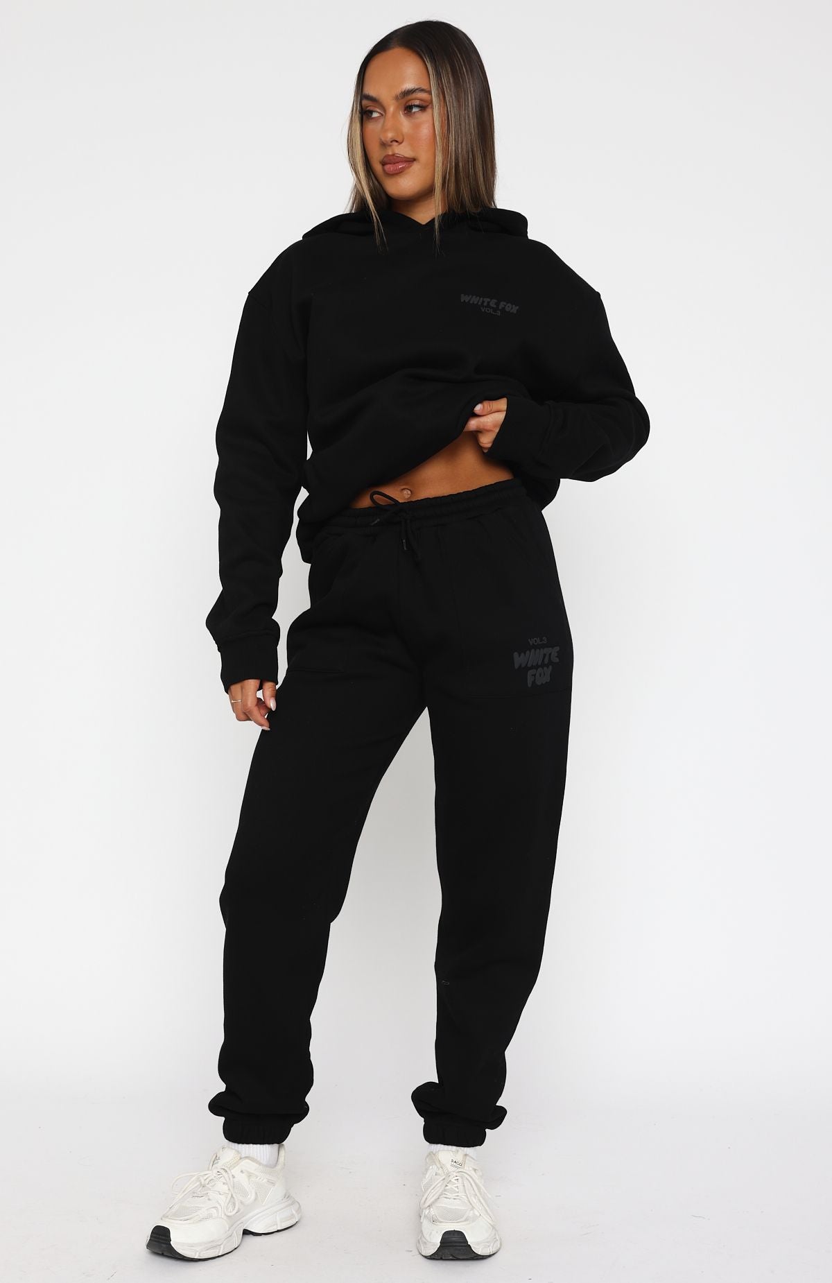 Offstage Sweatpants Onyx | White Fox Boutique UK