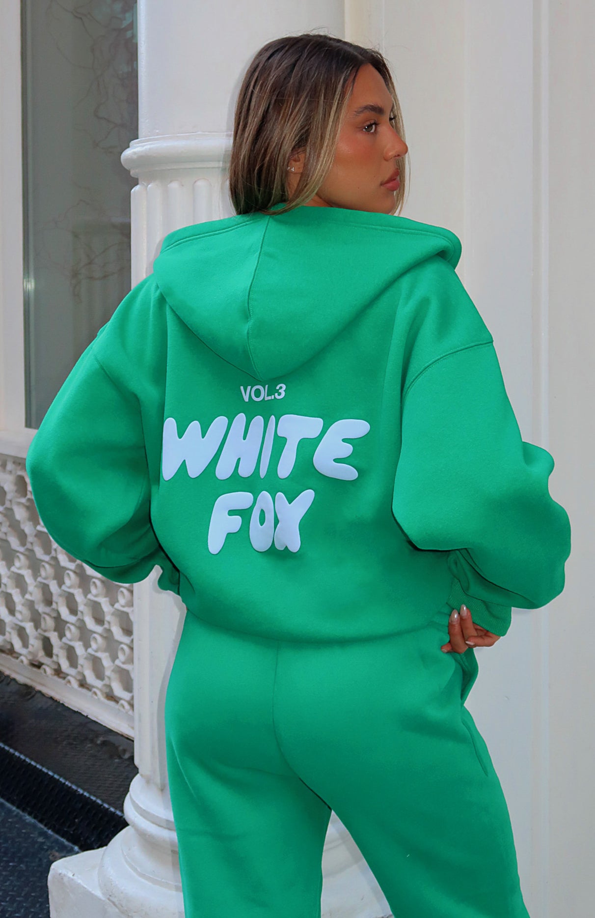 Offstage Zip Front Hoodie Amazon | White Fox Boutique UK
