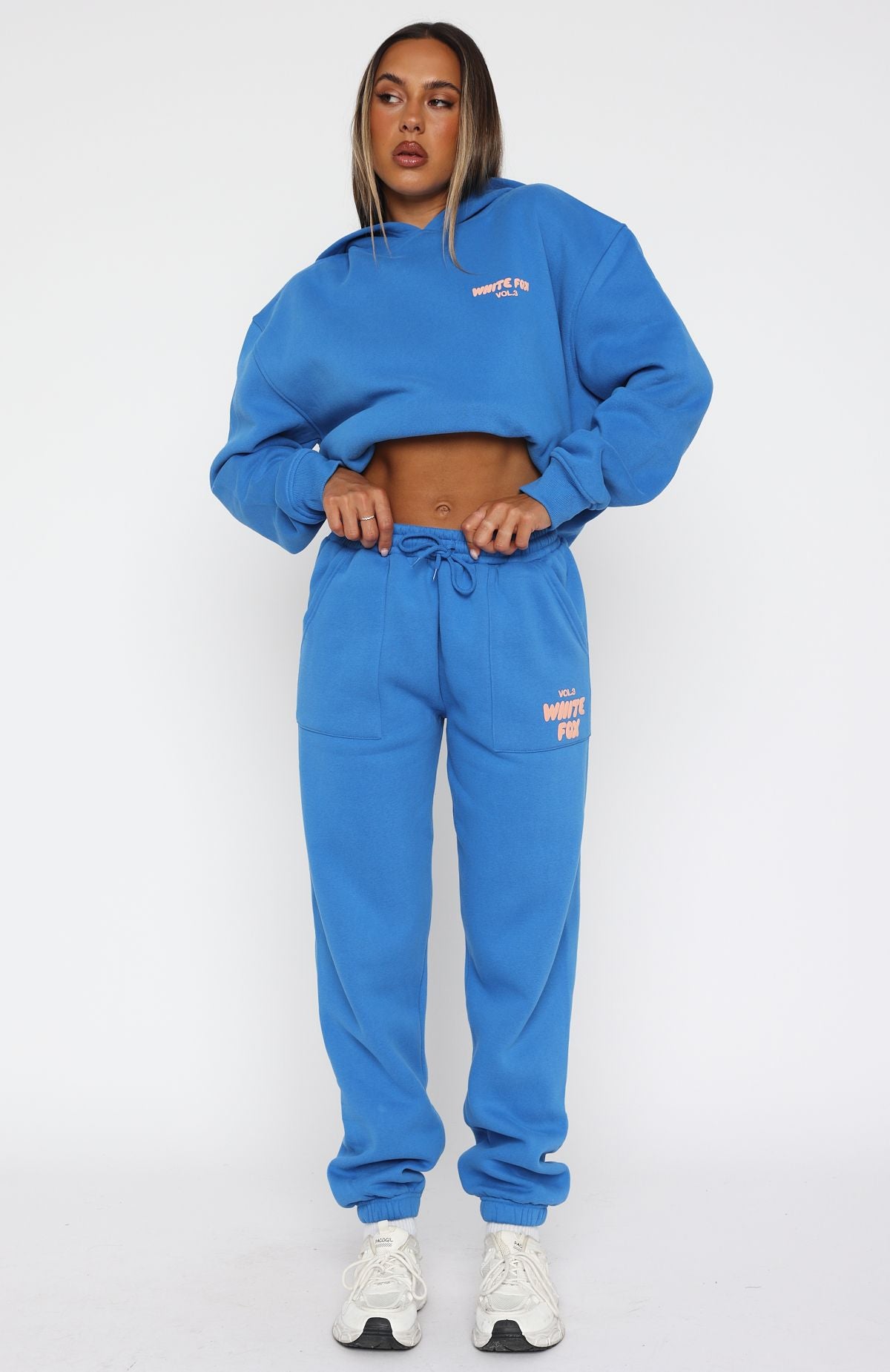 Offstage Sweatpants Azure | White Fox Boutique UK