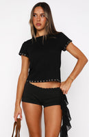 Back To Back Tee Black