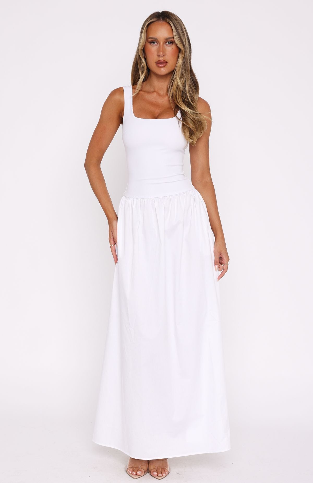 Summer Delight Maxi Dress White | White Fox Boutique UK