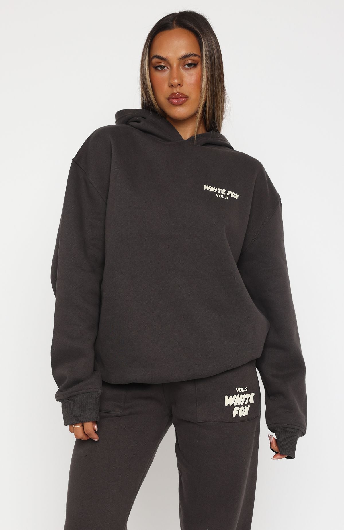 Offstage Hoodie Shadow White Fox Boutique UK