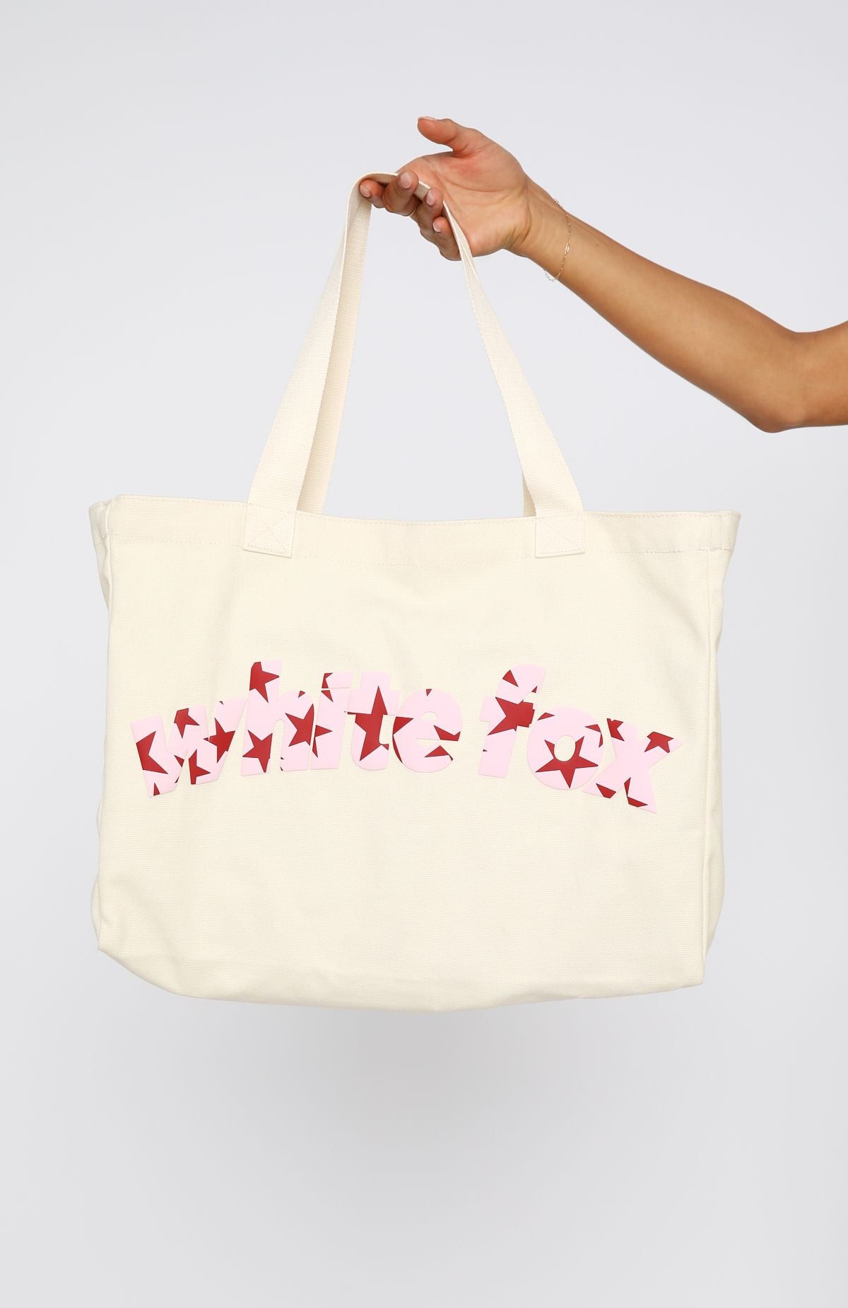 From The Archives Jaxx Tote Bag Off White | White Fox Boutique UK
