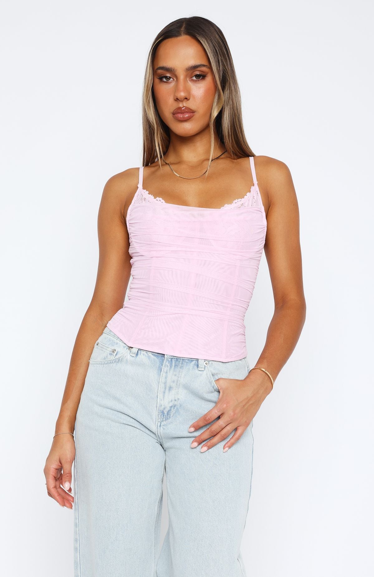 Heavenly Image Bustier Candy Pink | White Fox Boutique UK