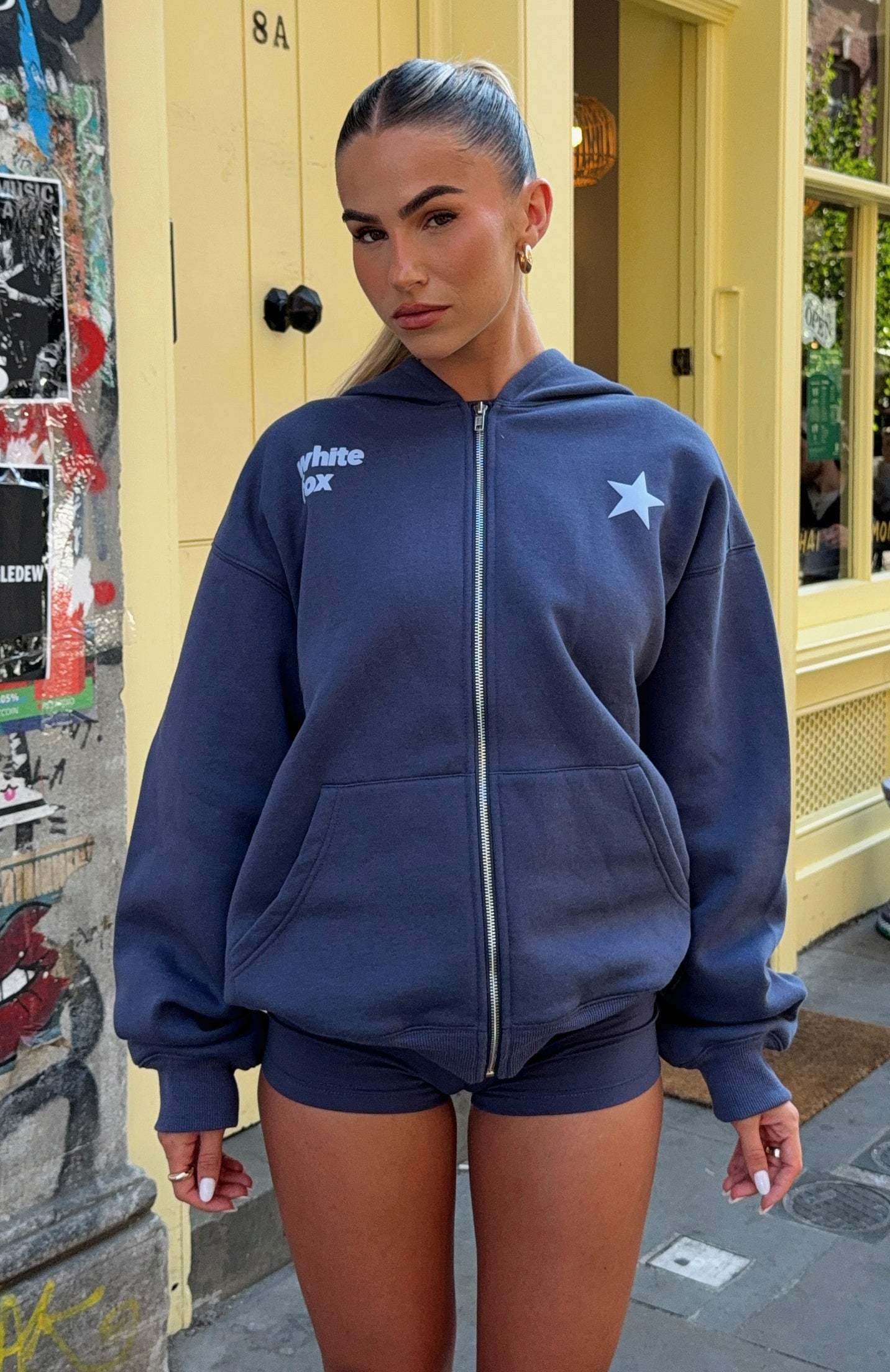 FOXEY リラックスフーディー ロキシー（ROXY）（レディース）ROXY FOXIE HOODIE ニットフーディー
