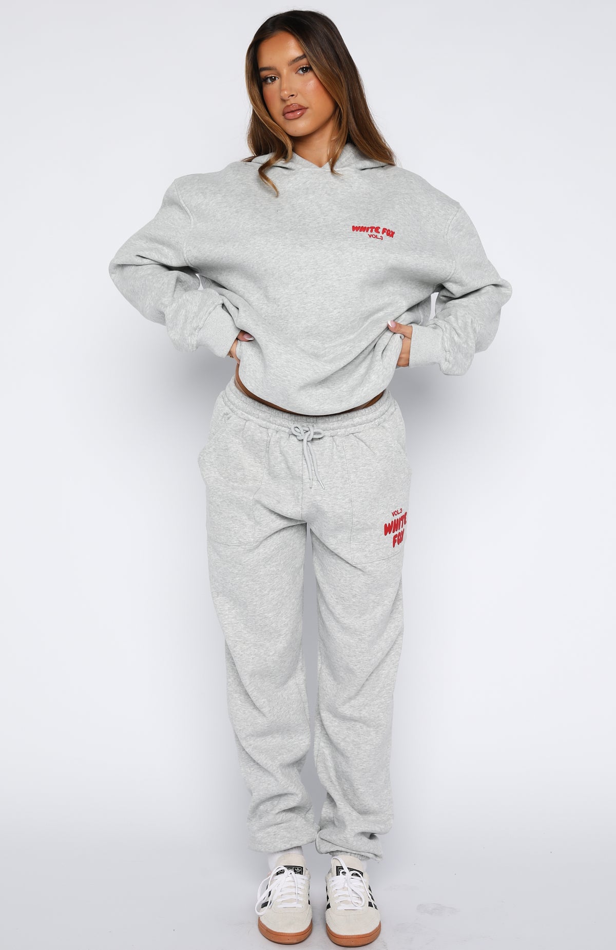 Offstage Sweatpants Alloy Grey | White Fox Boutique UK