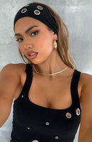 Bronwyn Headband Black