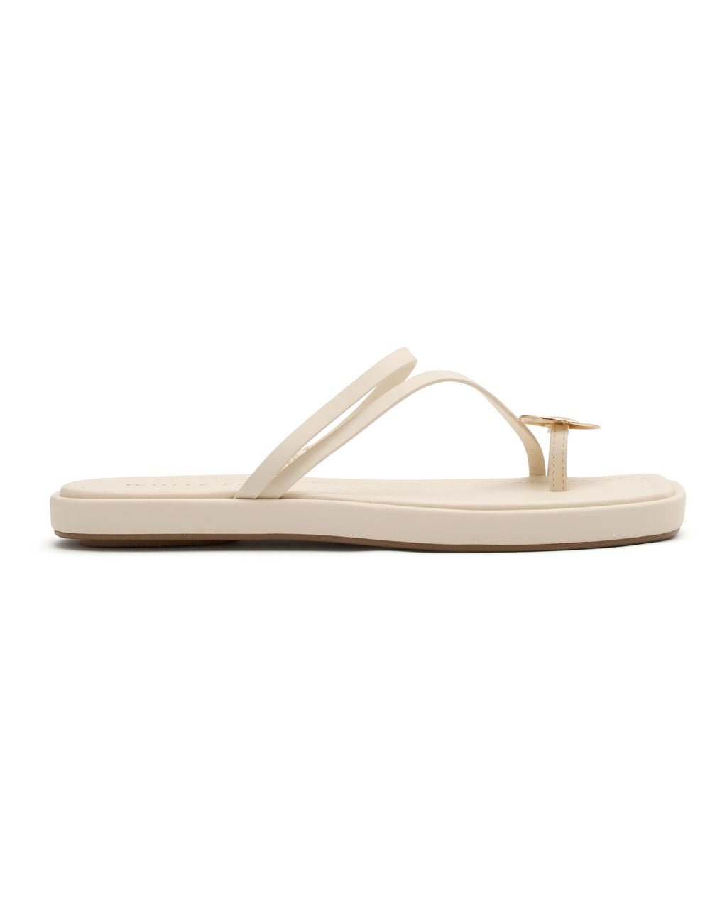 white fox sandals