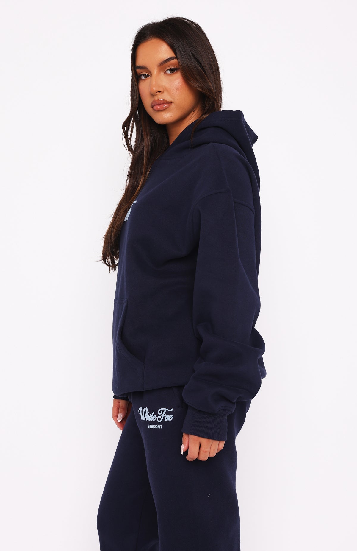 Season 7 Oversized Hoodie Deep Sea | White Fox Boutique UK