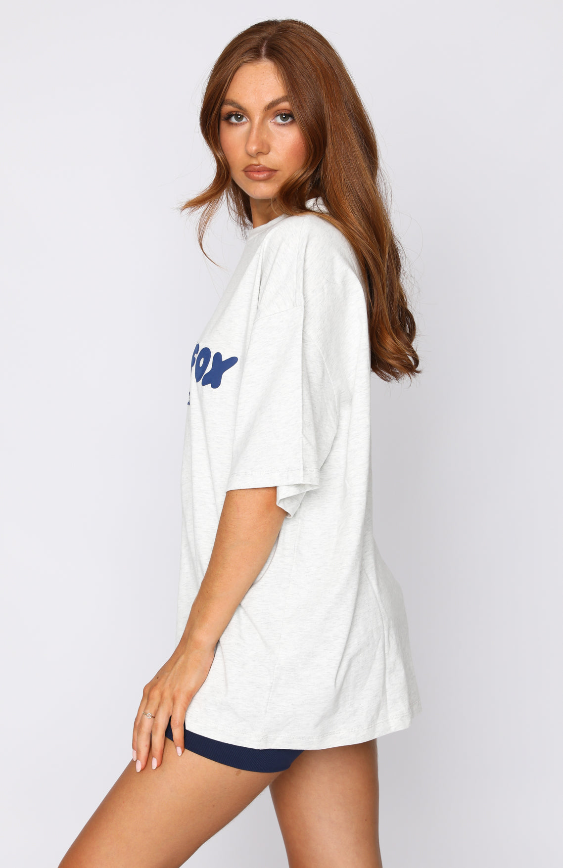 Offstage Oversized Tee Glacier Grey