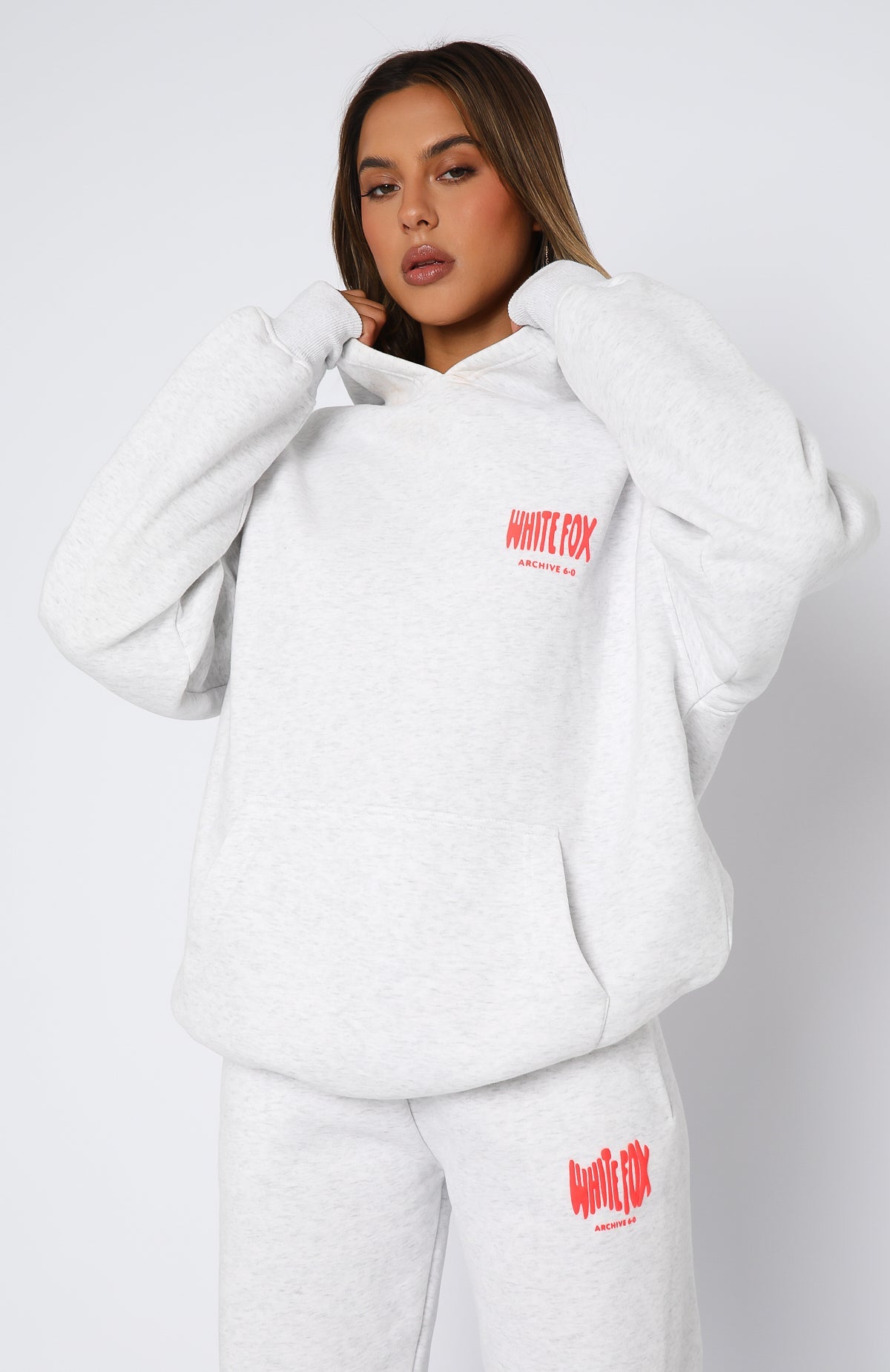 Archive 6.0 Oversized Hoodie Cloudburst | White Fox Boutique UK