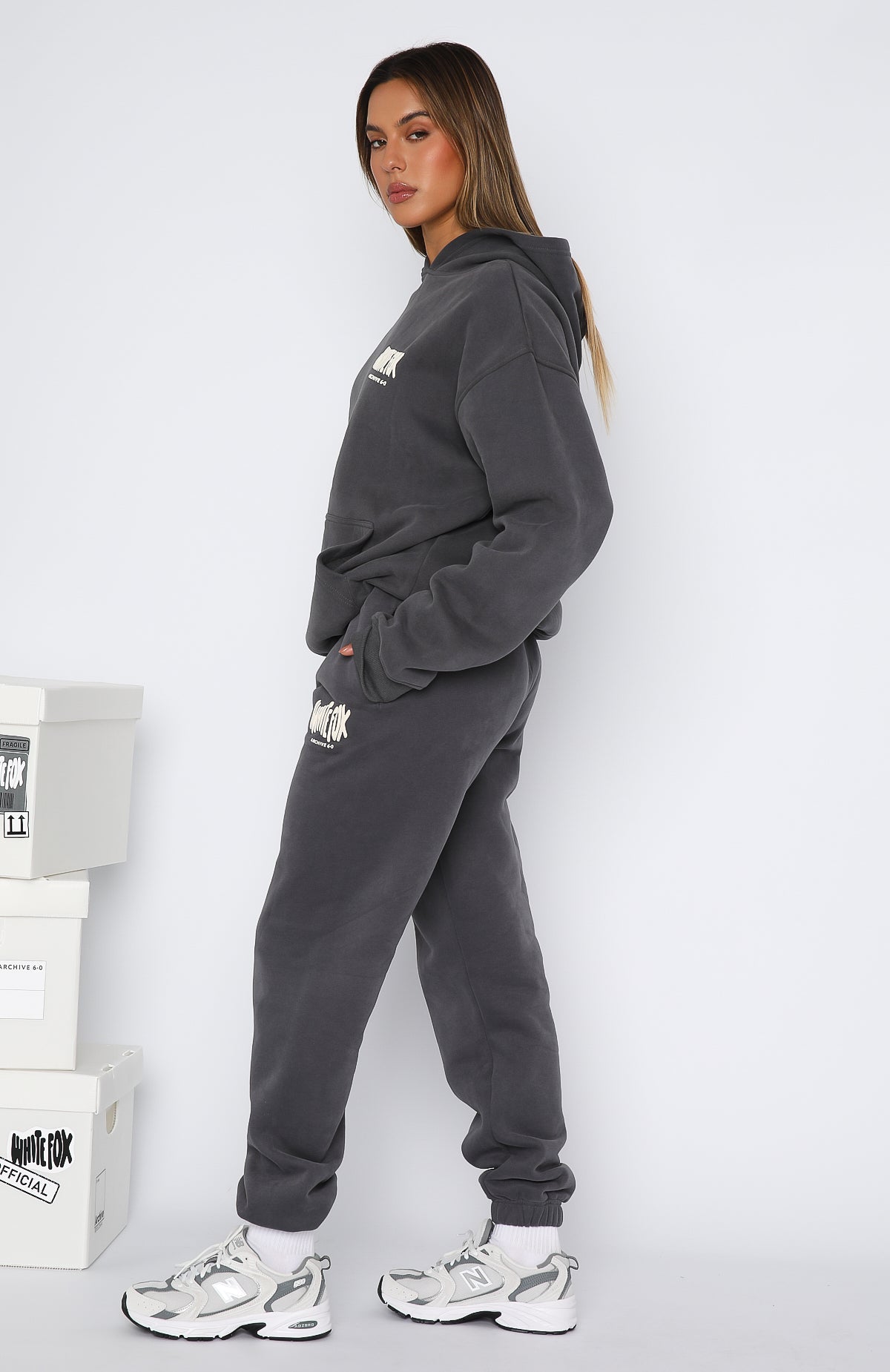 Archive 6.0 Sweatpants Ash | White Fox Boutique UK