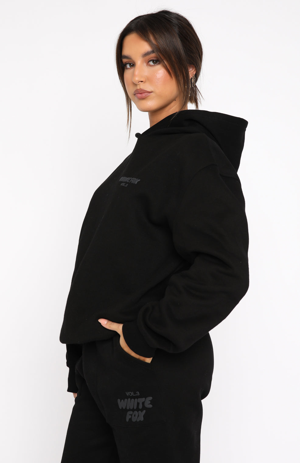 Onyx gray hoodie - Women