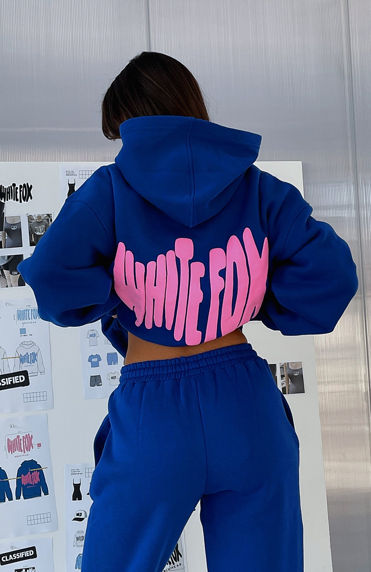 Archive 6.0 Oversized Hoodie Malibu White Fox Boutique UK