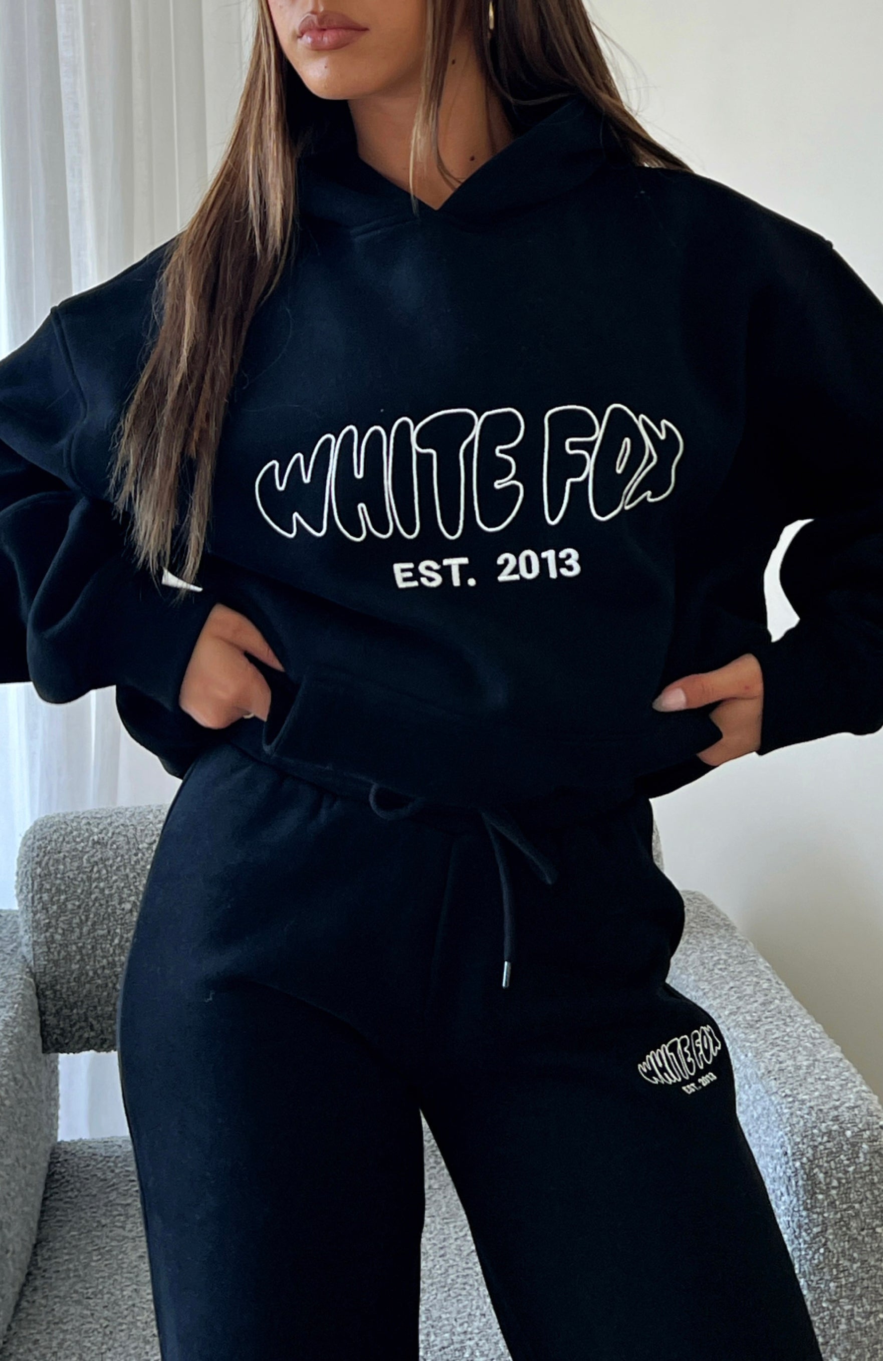 Missed Flights Oversized Hoodie Black | White Fox Boutique UK Missed Flights Oversized Hoodie Black | White Fox Boutique UK