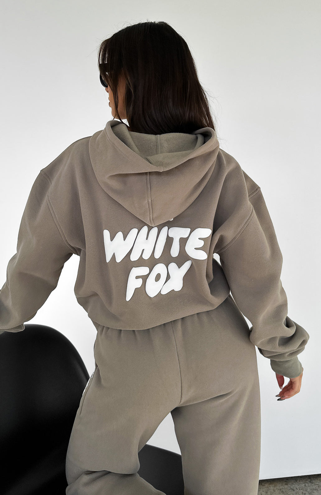Offstage Hoodie Fawn White Fox Boutique UK