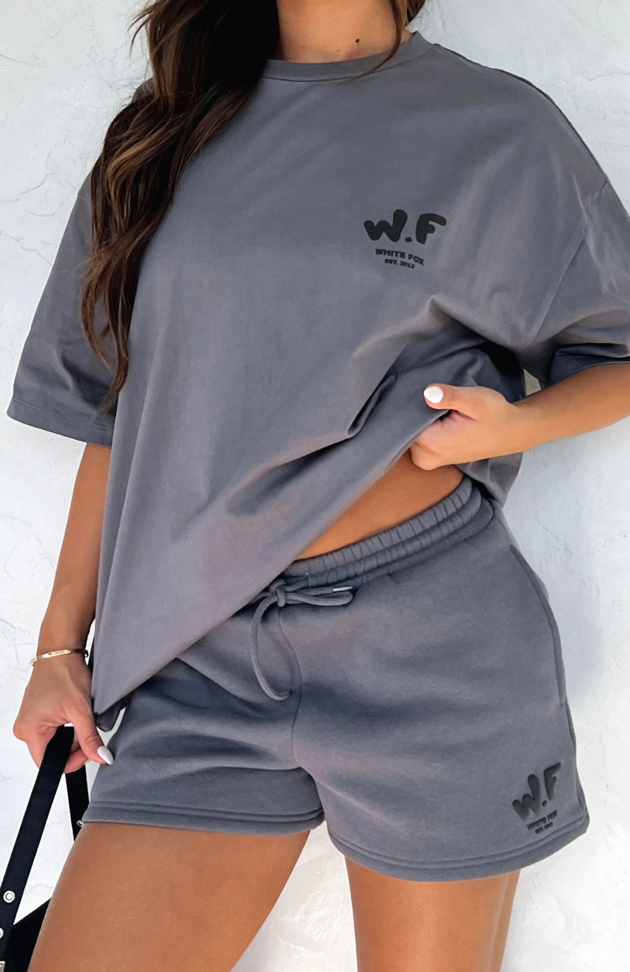 The New Standard Lounge Shorts Volcanic | White Fox Boutique UK