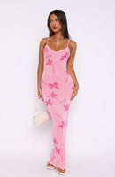 Trust Issues Maxi Dress Pink