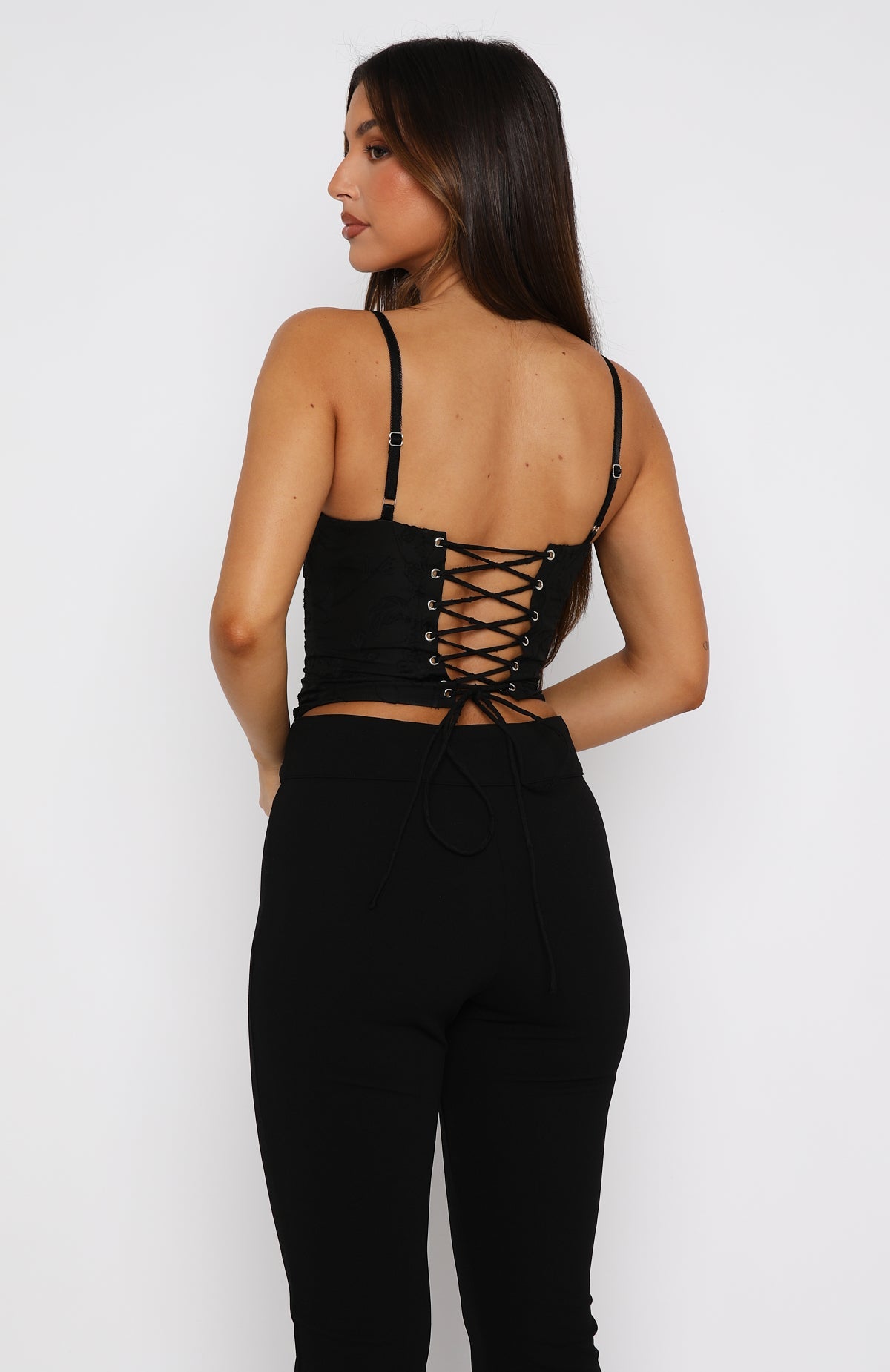 Broken Dreams Bustier Black | White Fox Boutique UK