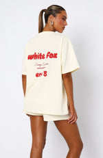 Era 8 Oversized Tee Cherry Cream