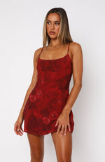 Try Me Mini Dress Wild Rose