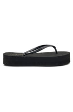 Melody Platfrom Thong Sandals Black