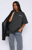 Offstage Oversized Tee Charcoal