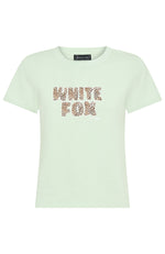 11th Street She's So Lucky Relaxed Baby Tee Iced Matcha