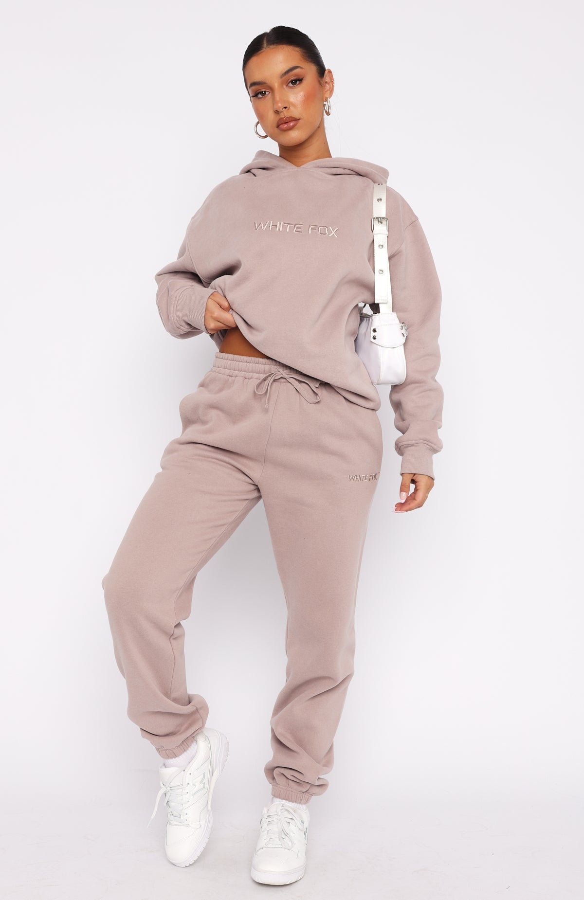 Stay Lifted Sweatpants Cinnamon | White Fox Boutique