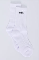 WFA Socks White/Charcoal