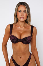 Dani Bikini Top Plum