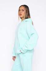 Capsule 9 Star Of The Moment Oversized Hoodie Mint