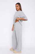 Tell You Everything Pyjama Pants Grey Marle