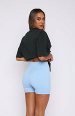 Just To Be Popular Bike Shorts Bright Blue