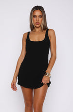 Last Request Mini Dress Black