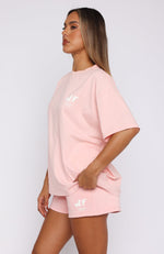 The New Standard Oversized Tee Pink