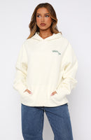 Self Love Always Oversized Hoodie Cream