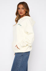 Self Love Always Oversized Hoodie Cream