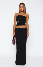 Party Time Maxi Skirt Black
