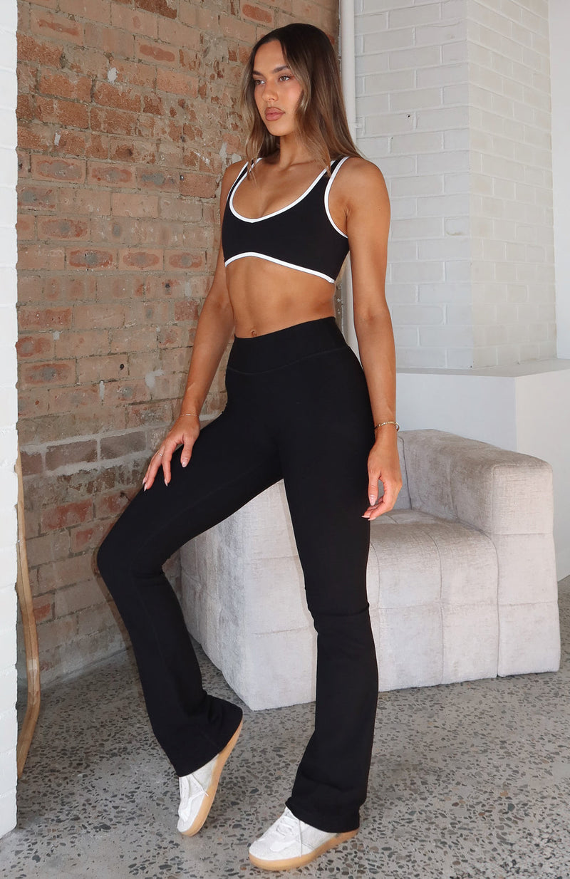 Stay Active Flare Leggings Black